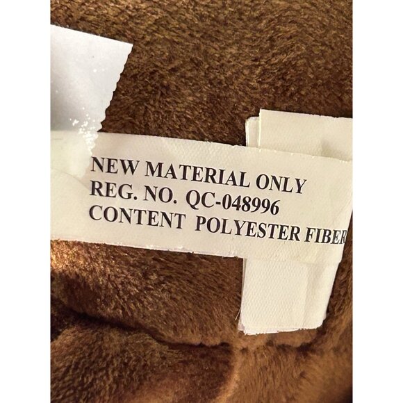 Nanco Plush Dog Hanging Floppy Hanging Hook & Loop Brown Soft Stuffed Animal 21" - Picture 4 of 9